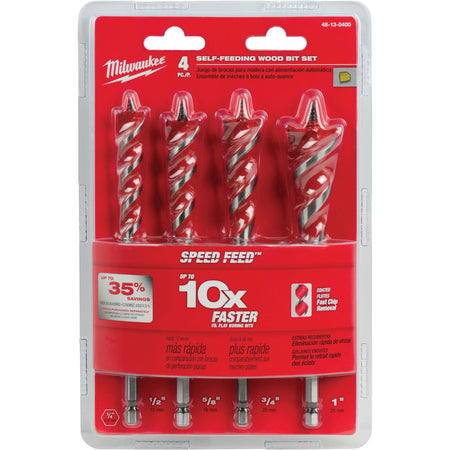 Speed Feed™ Wood Drill Bit Set - TYF105