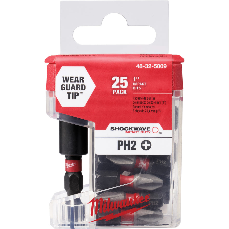 Shockwave™ Magnetic Bit Tip Holder with Phillips Insert Bits - TYF466
