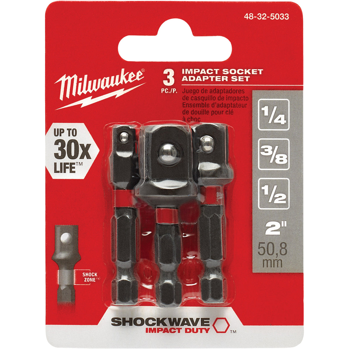 Shockwave™ Impact Driver Socket Adapter Set - TYF470