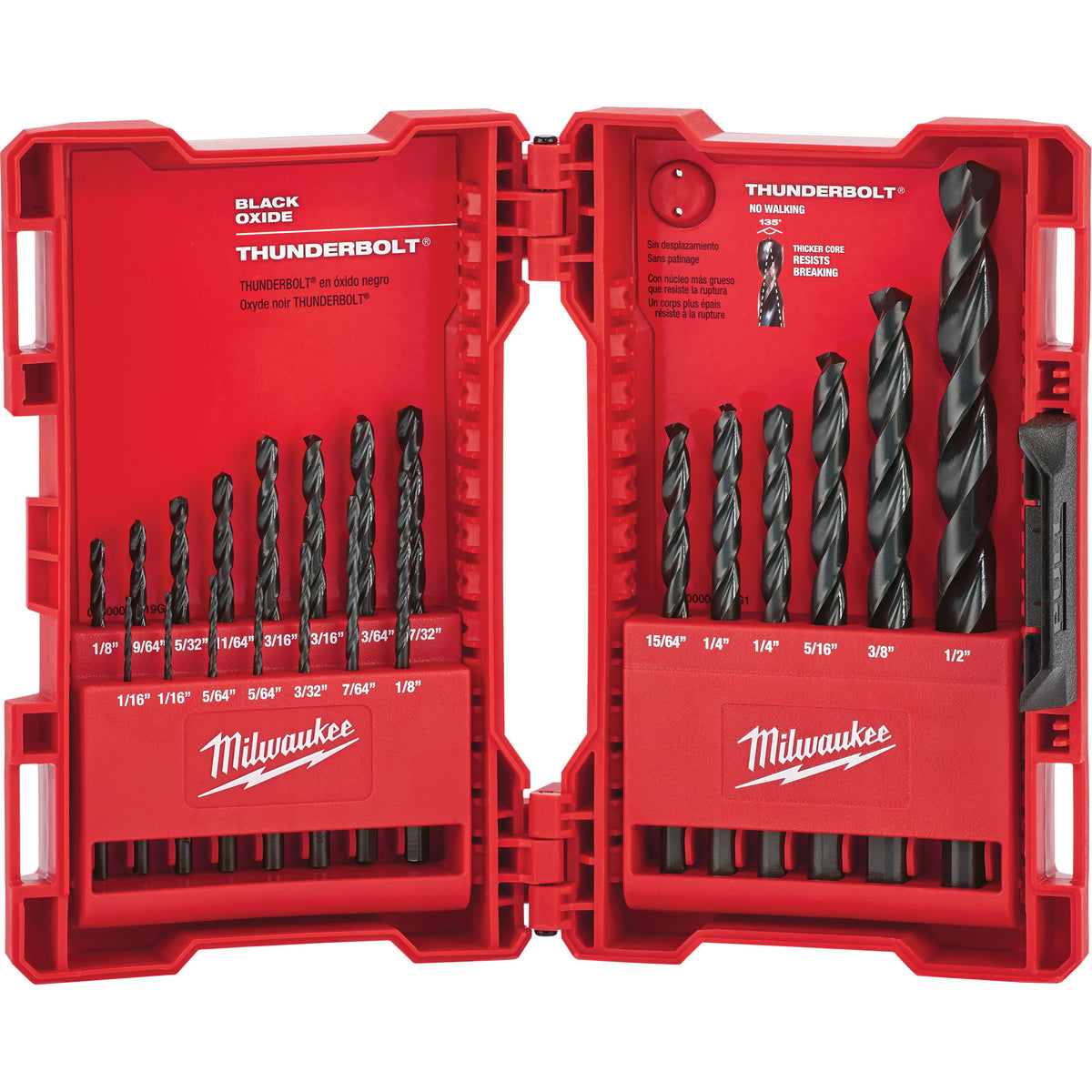 Thunderbolt® Jobber Drill Bit Set - TYF895