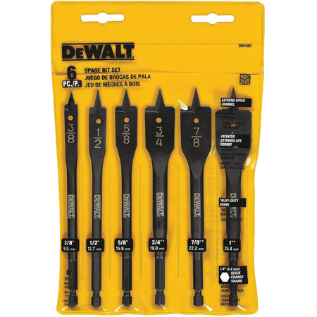 Heavy-Duty Spade Bit Set - TYK687