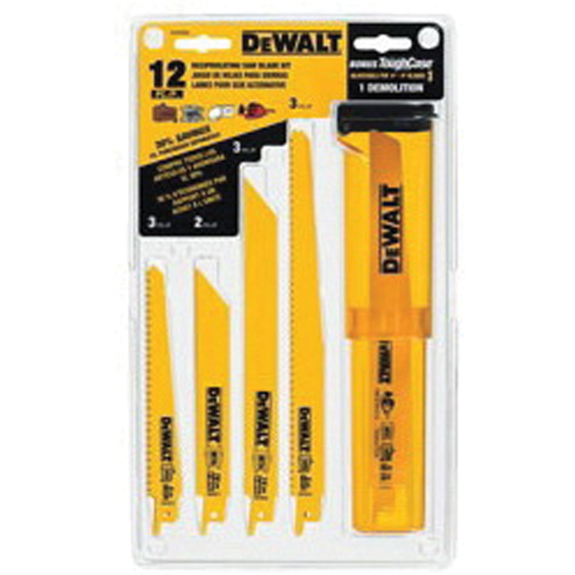 Bi-Metal Reciprocating Saw Blade Kit - TYK688