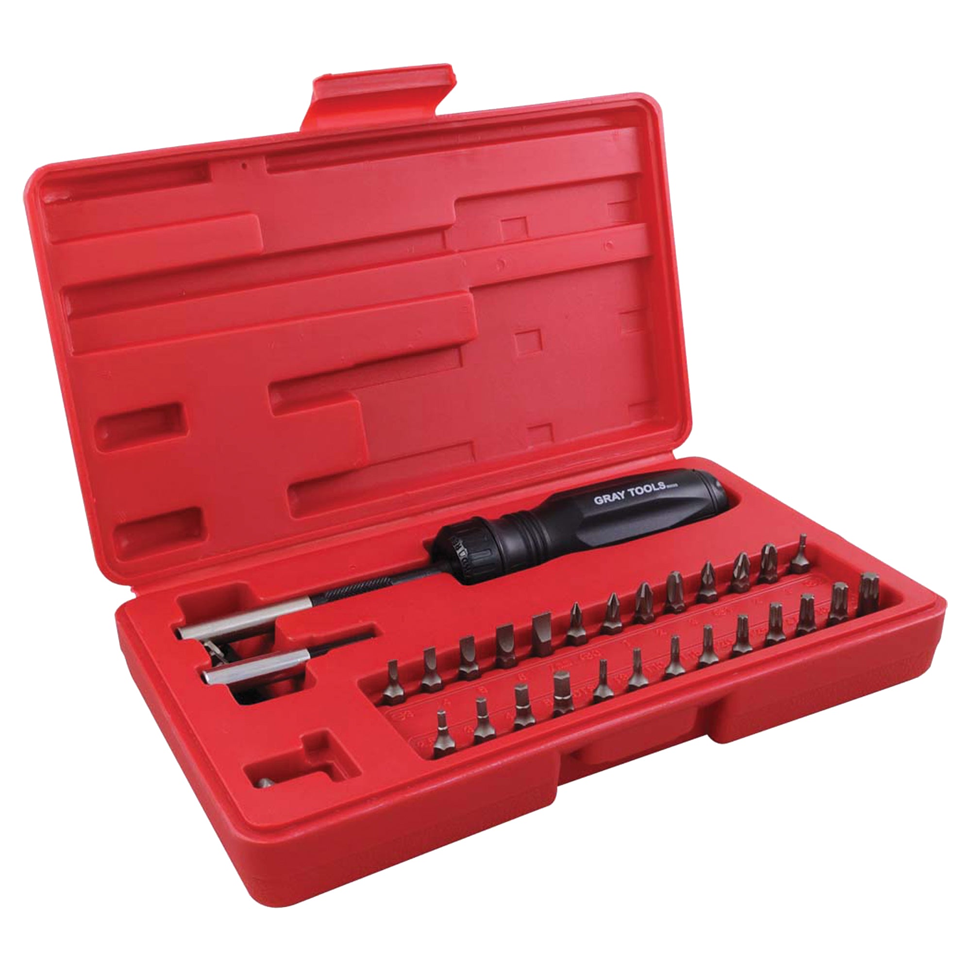Gearless Screwdriver Set In Plastic Storage Case - TYP976