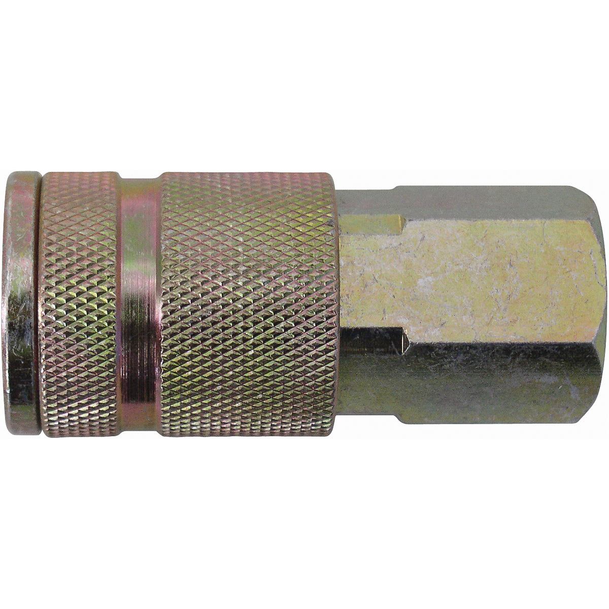 Quick Couplers - 3/8"" Industrial, One Way Shut-Off - Manual Couplers - TZ144