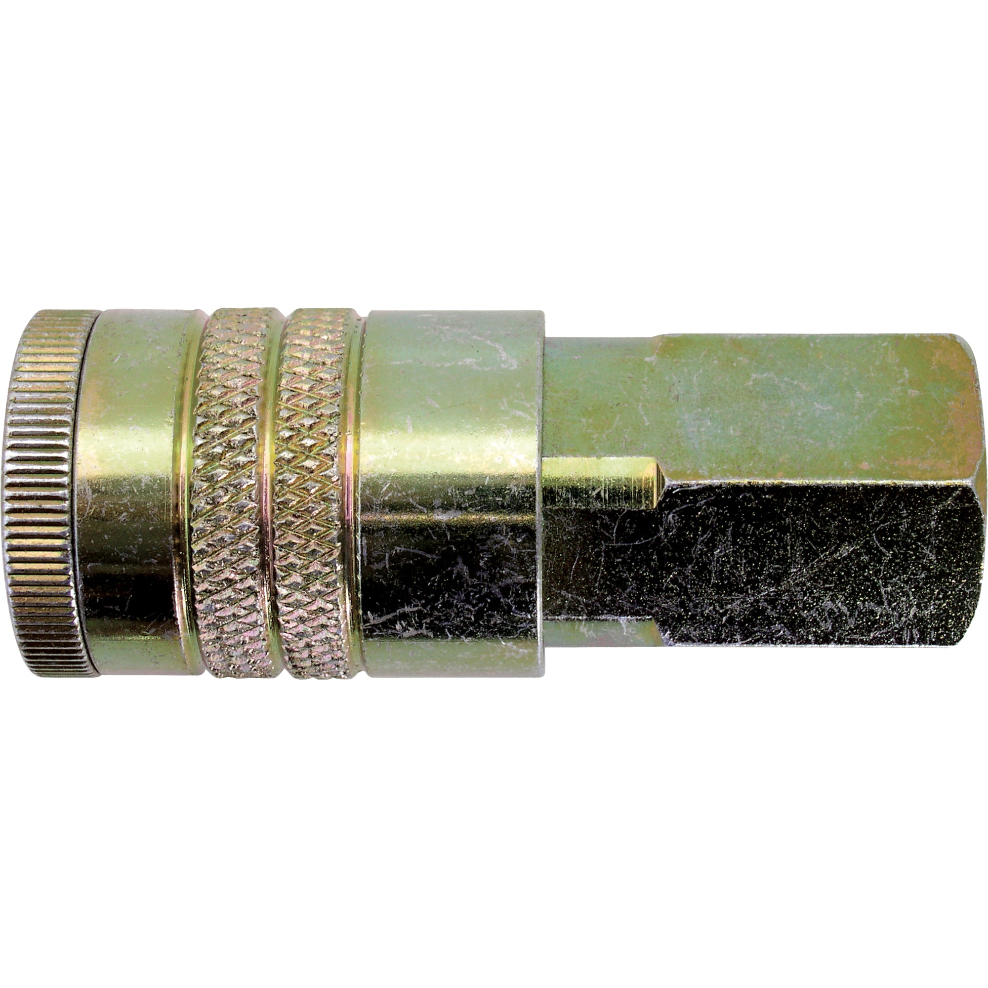 Quick Couplers - 1/2"" Industrial, One Way Shut-Off - Manual Couplers - TZ175