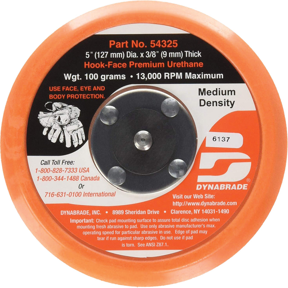 Non-Vacuum Backing Pad - UAD722