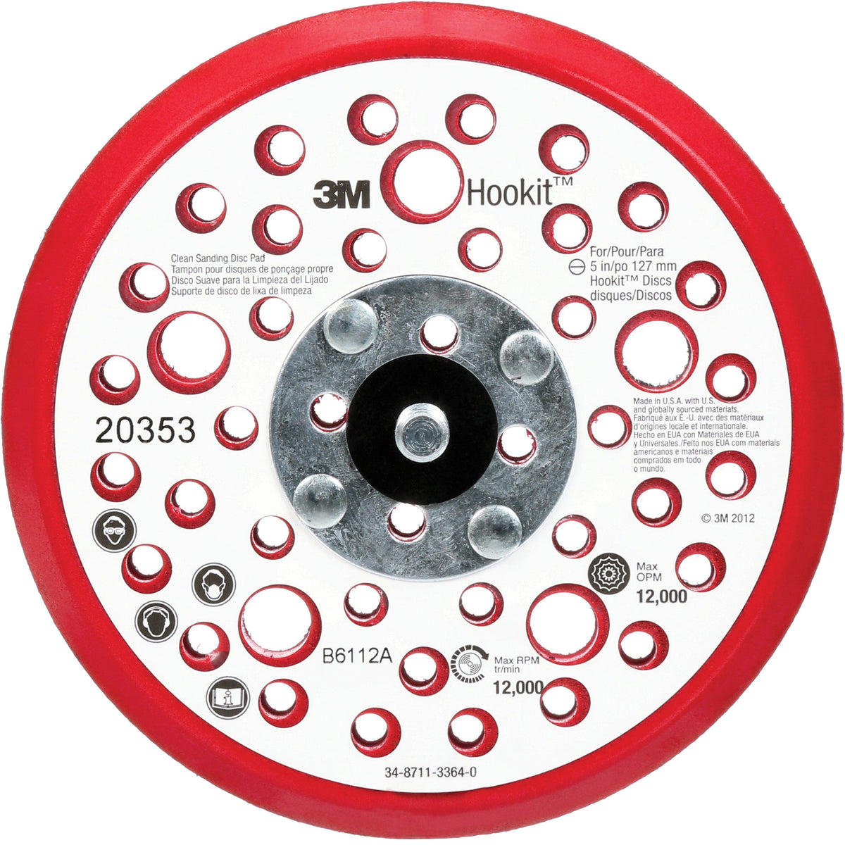 Sanding Low-Profile Disc Pad - UAD758