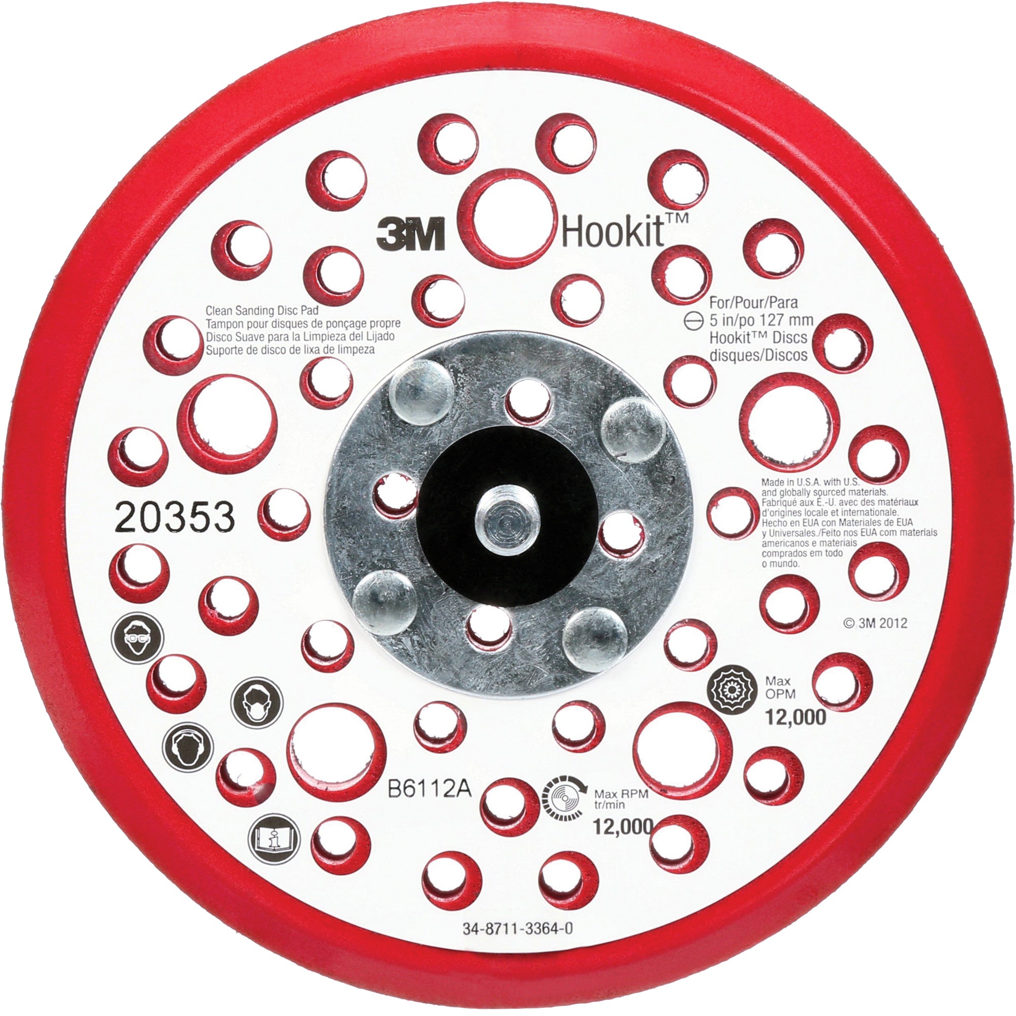 Sanding Low-Profile Disc Pad - UAD758