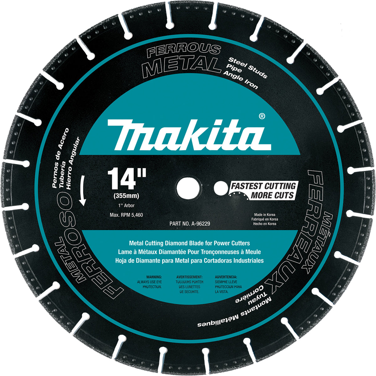 Metal Cutting Segmented Diamond Blade - UAE991