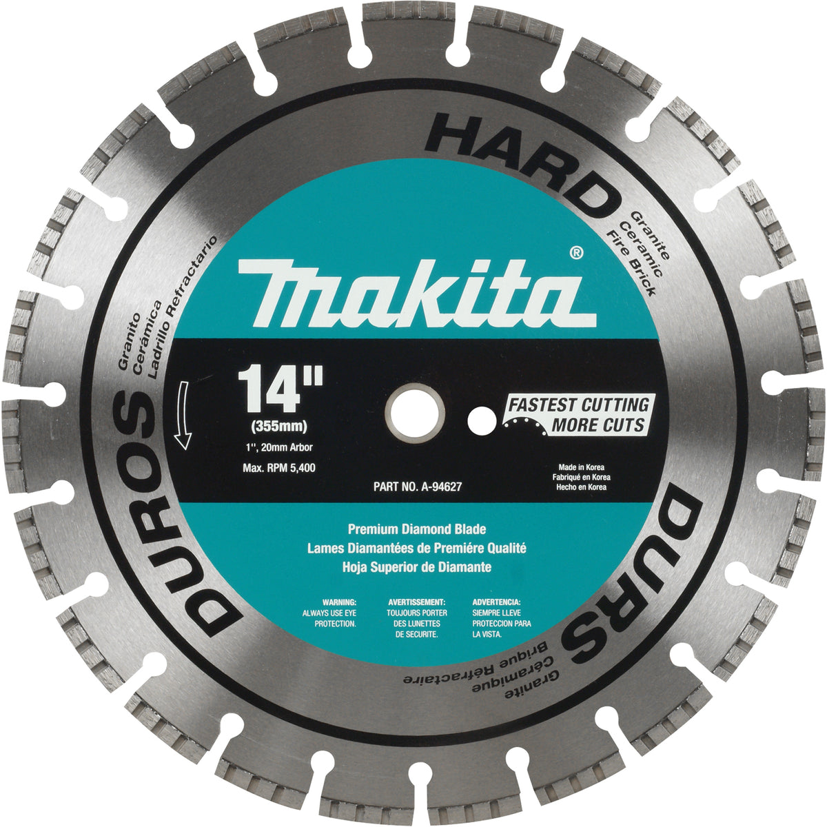 Hard Material Turbo Diamond Blade - UAE995