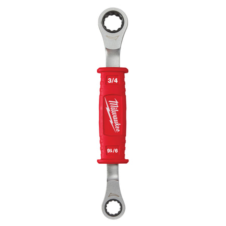 Lineman's 2-in-1 Insulated Ratcheting Box Wrench - UAF945