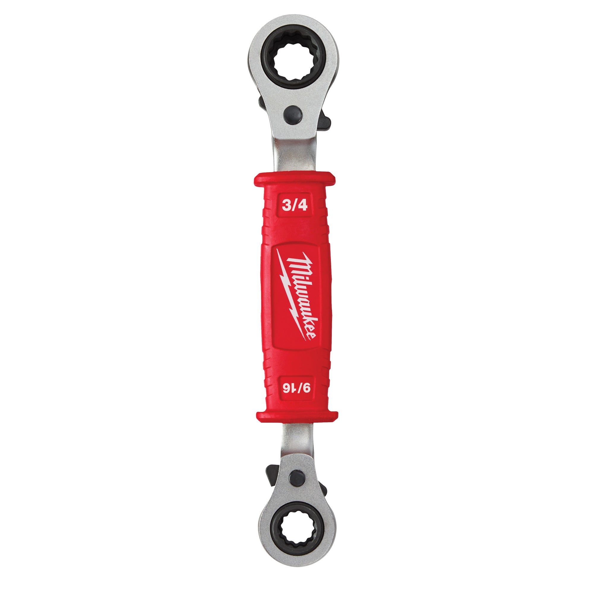 Lineman's 4-in-1 Insulated Ratcheting Box Wrench - UAF946
