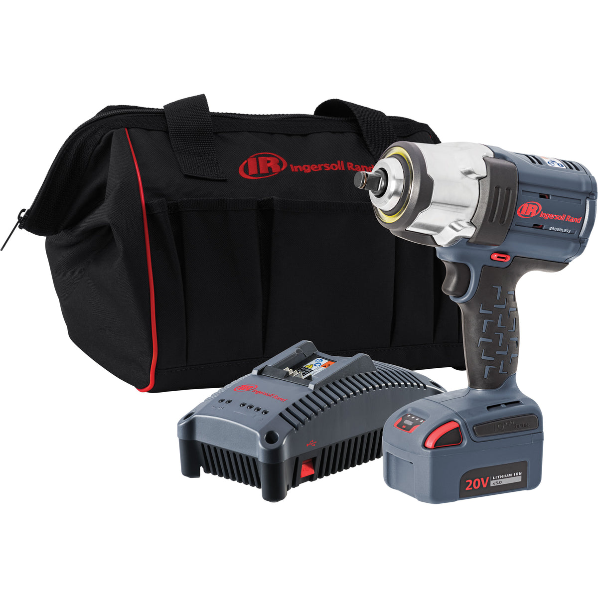 IQv20 High Torque Cordless Impact Wrench Kit - UAG123