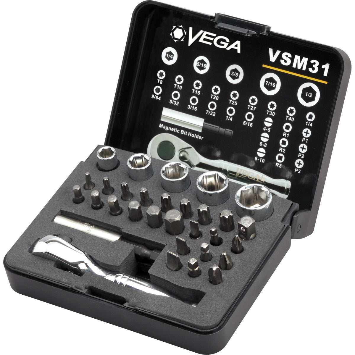 Bit, Socket & Ratchet Set - UAI344