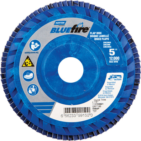BlueFire™ R884P Coarse Grit Flap Disc - UAJ184