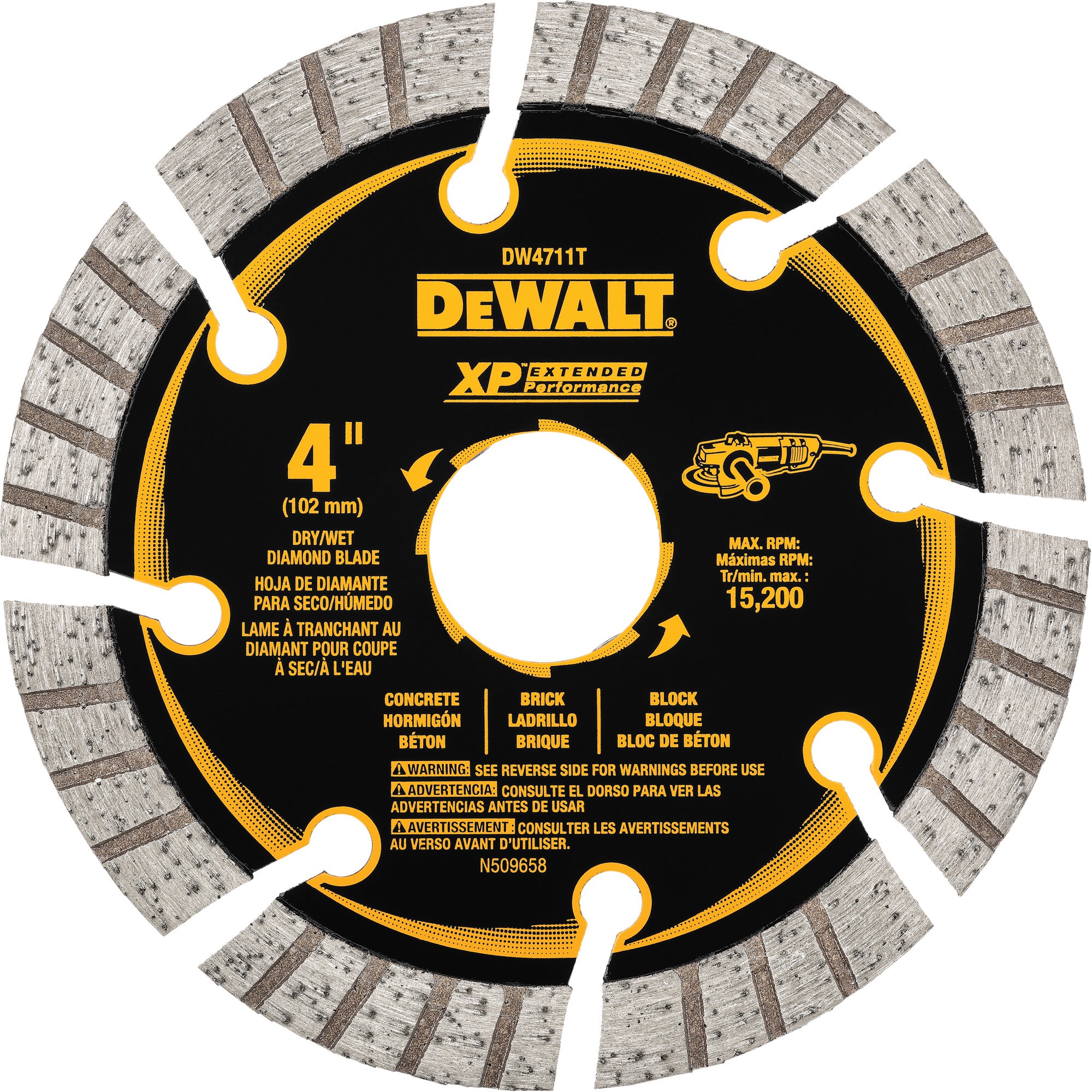 HP™ Turbo Segmented Rim Diamond Saw Blade - UAJ629
