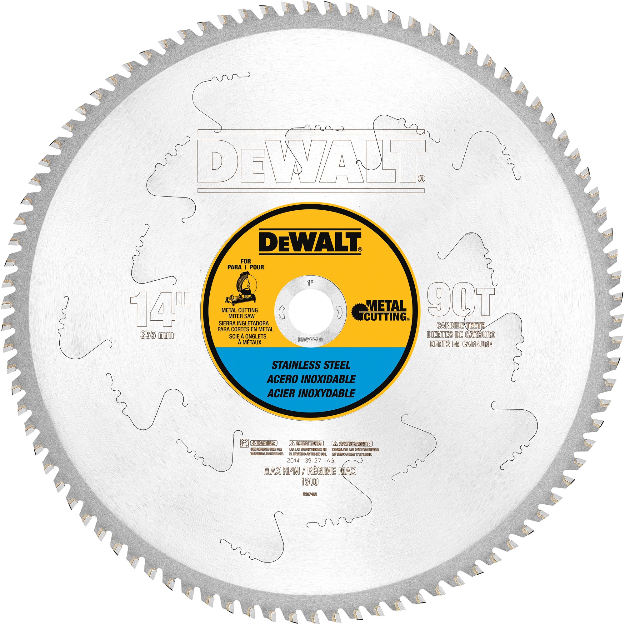 Stainless Steel Cutting™ Saw Blade - UAJ674