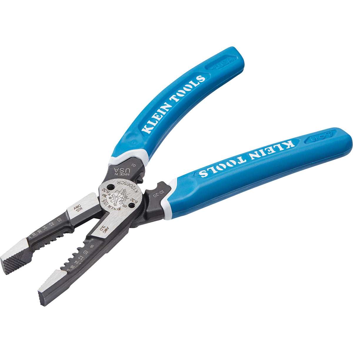 Klein-Kurve® Heavy-Duty Wire Stripper, Cutter & Crimper Multi-Tool - UAK136