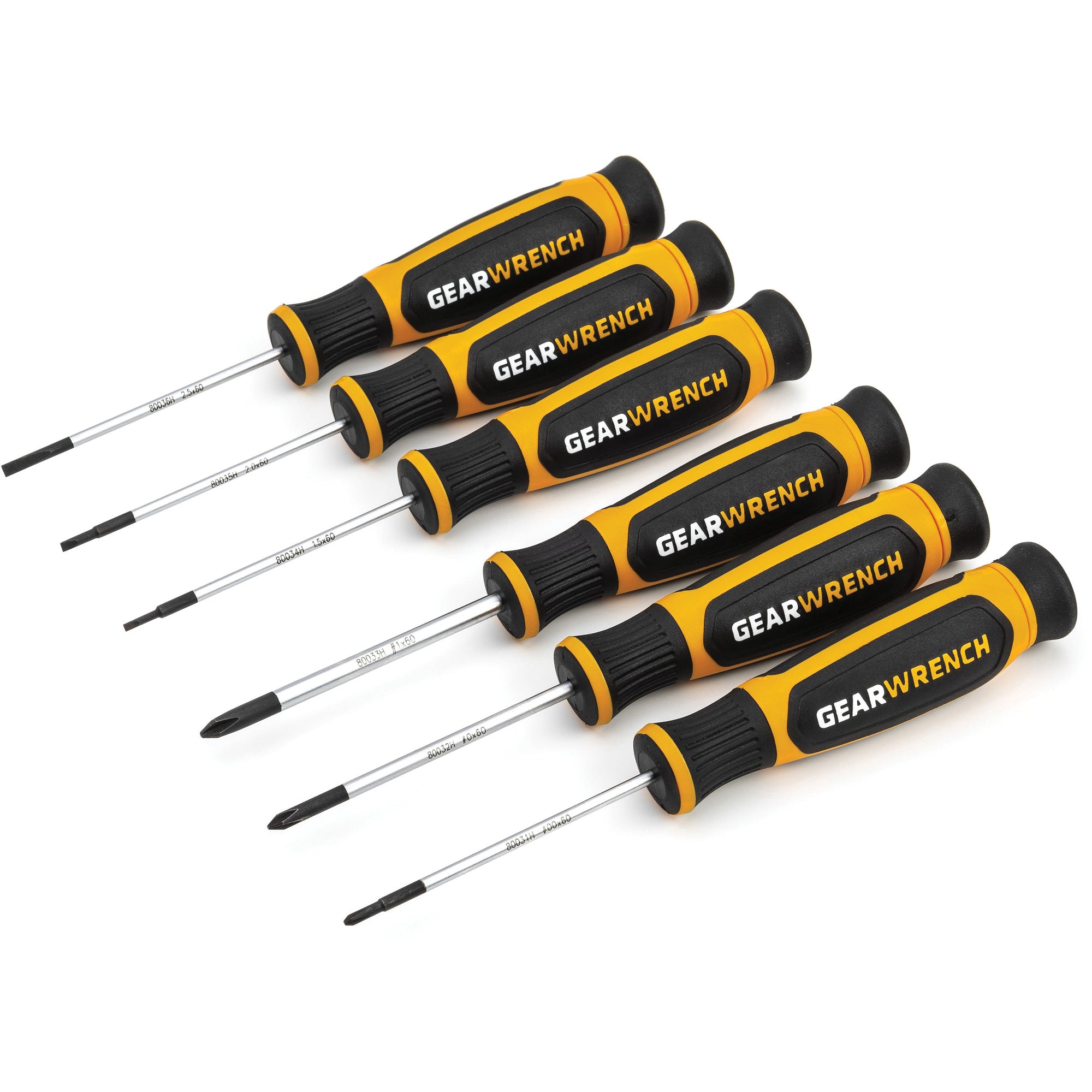 Mini Phillips®/Slotted Dual Material Screwdriver Set - UAK251