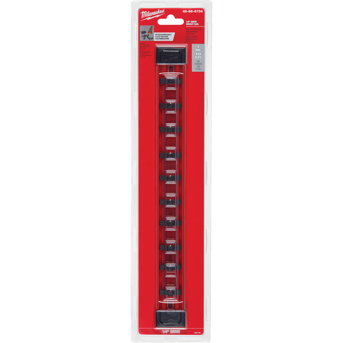 1/4" Drive Socket Rail - UAK783