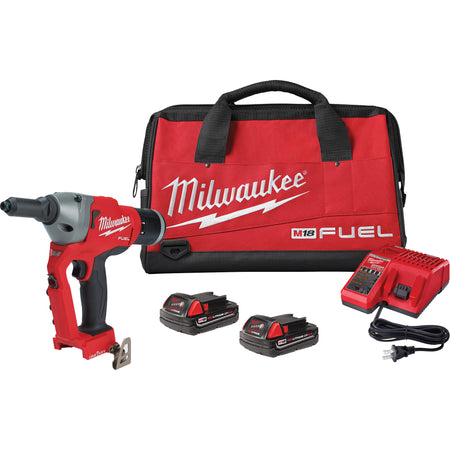 M18 Fuel™ 1/4" Blind Rivet Tool with One-Key™ Kit - UAK821