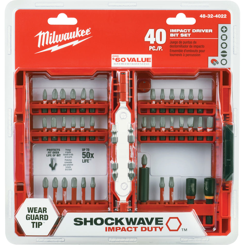 40-Piece Shockwave™ Impact Duty™ Driver Bit Set - UAL168