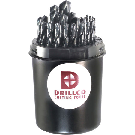 Drillco® Nitro Heavy-Duty Mechanic's Length Drill Bit Set - UAL530