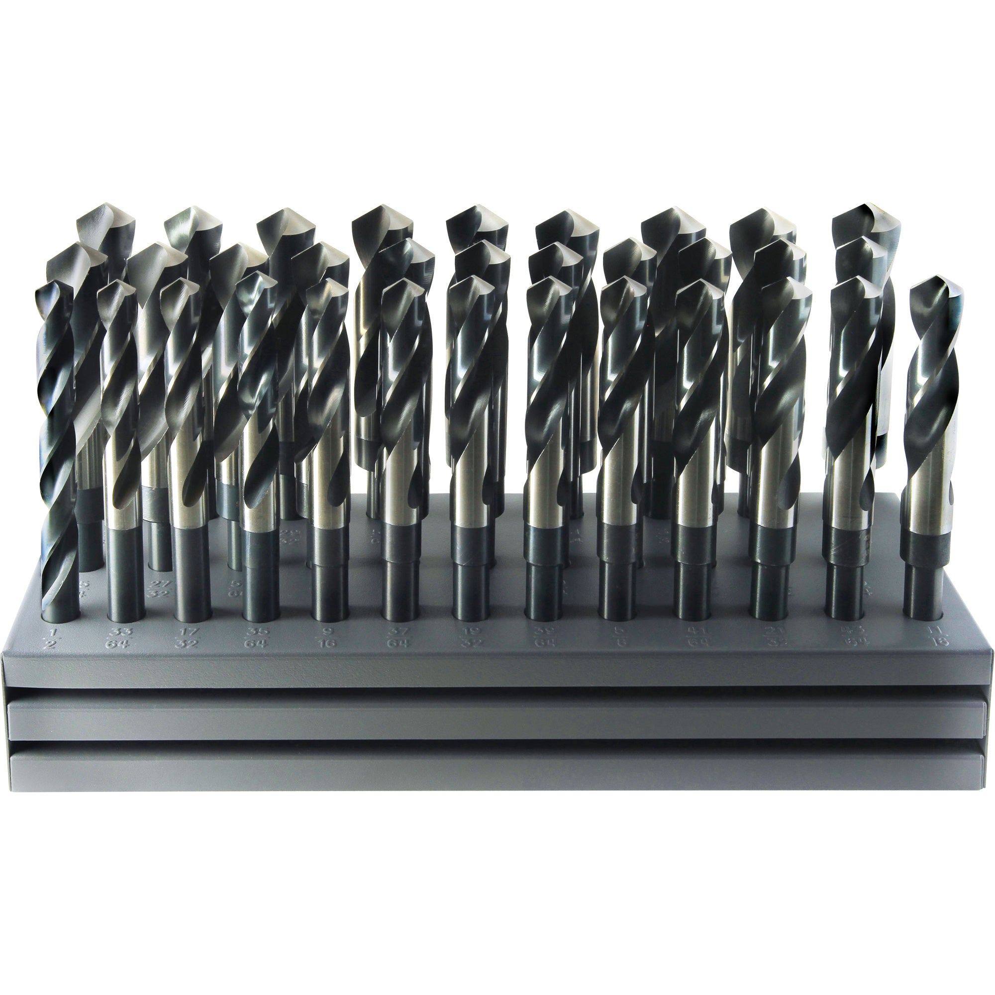 Drillco® USA S & D Drill Bit Set with Stand - UAP207
