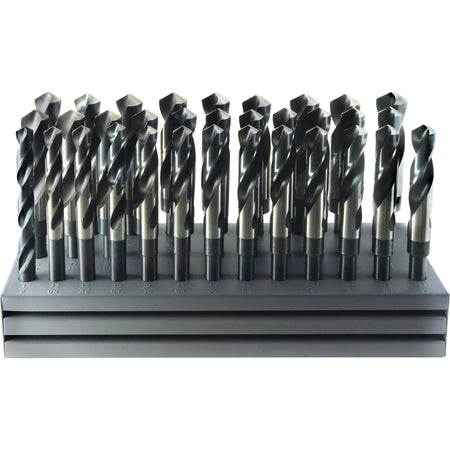 Drillco® USA S & D Drill Bit Set with Stand - UAP207