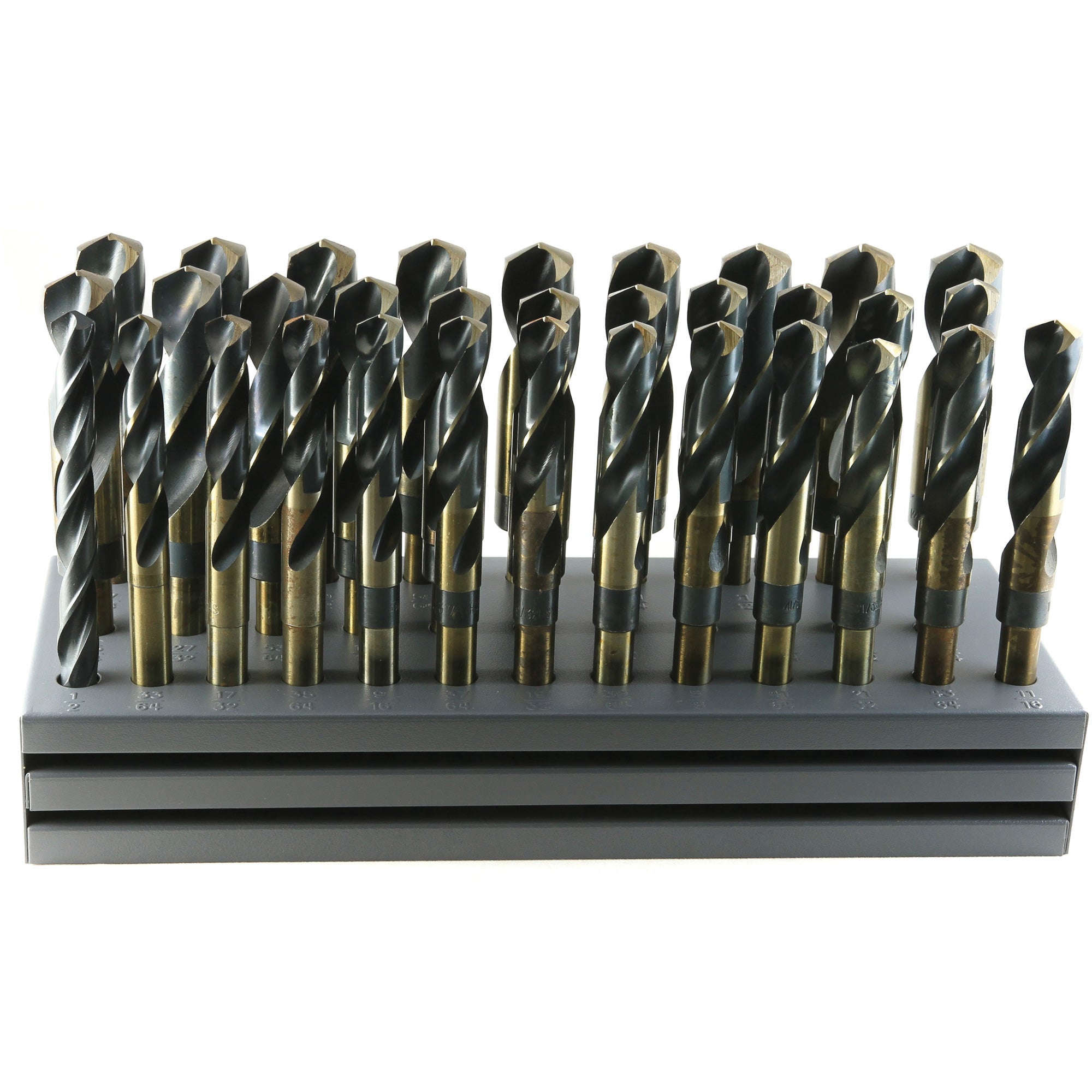 Drillco® S & D Imperial Flat Drill Bit Set with Stand - UAP219