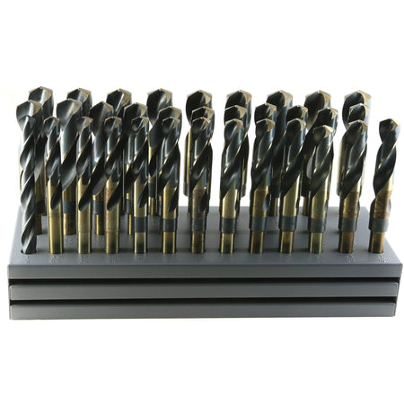 Drillco® S & D Imperial Flat Drill Bit Set with Stand - UAP219