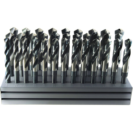 Drillco® S & D Flat Drill Bit Set with Stand - UAP222