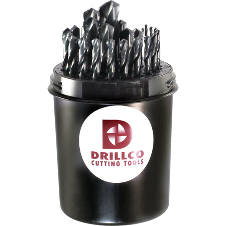 Drillco® Straight Jobber Length Drill Bit Set - UAP230