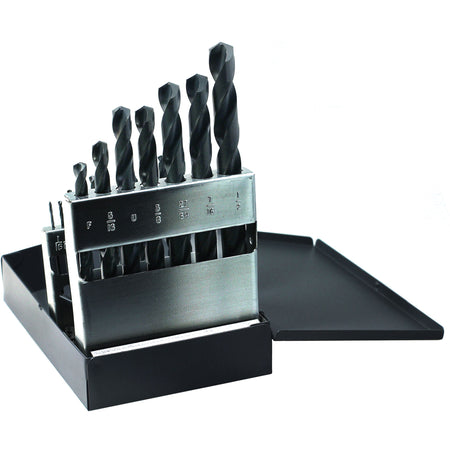 Drillco® USA Heavy-Duty Jobber Length Maintenance Drill Bit Set - UAP268