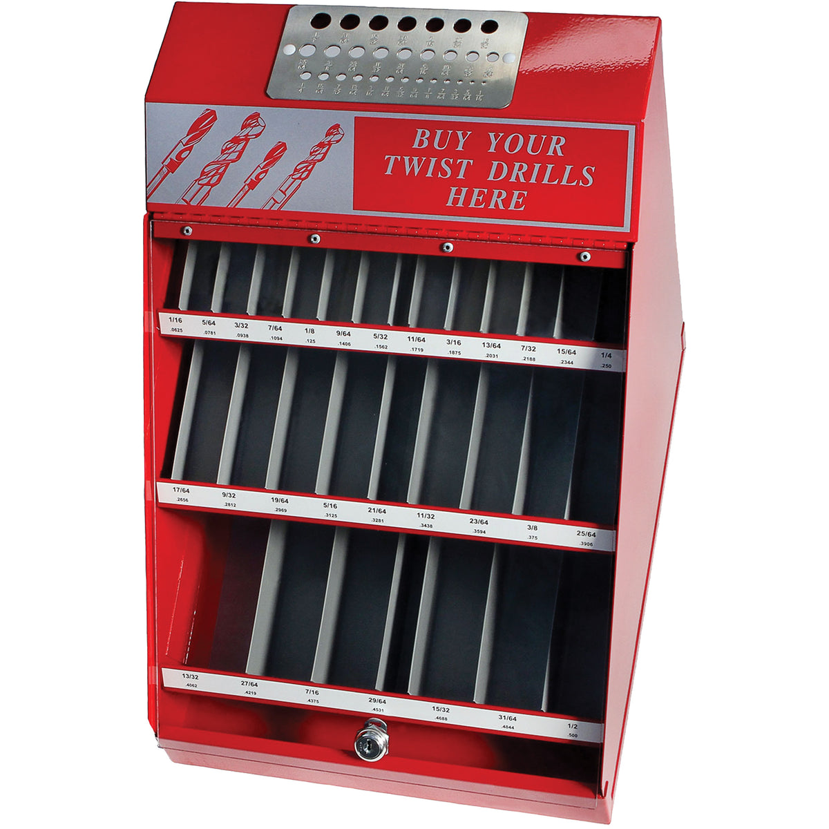 Drillco® Fractional Stubby Drill Bit Display Set - UAP321