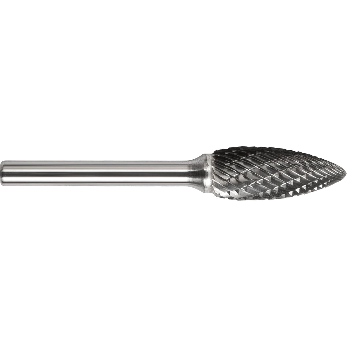 Drillco® Double Cut Flame Shaped Burr - UAR825