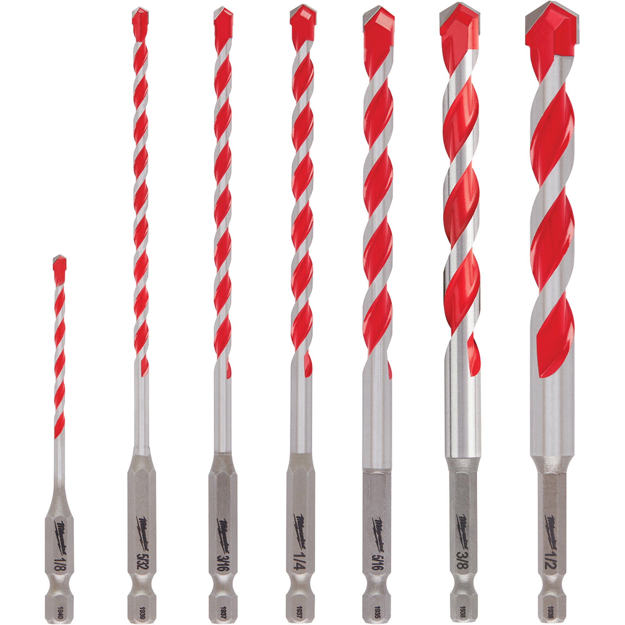 Large Shockwave™ Hammer Drill Bit Kit - UAU170
