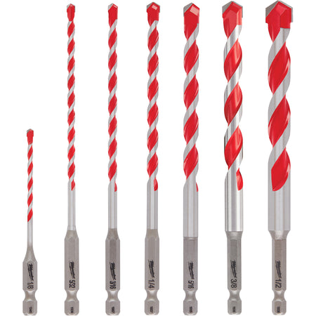 Large Shockwave™ Hammer Drill Bit Kit - UAU170