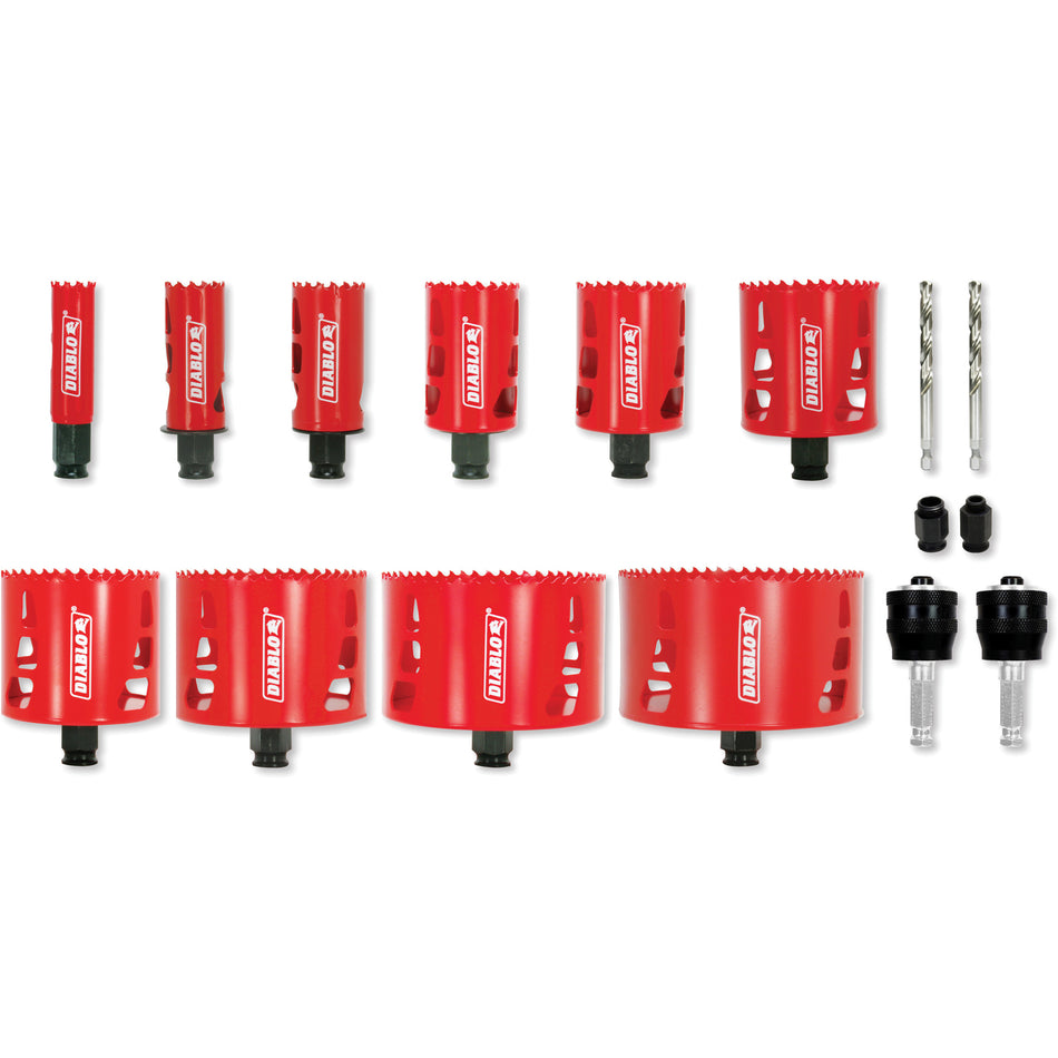 Electrician's Bi-Metal Hole Saw Set - UAU524