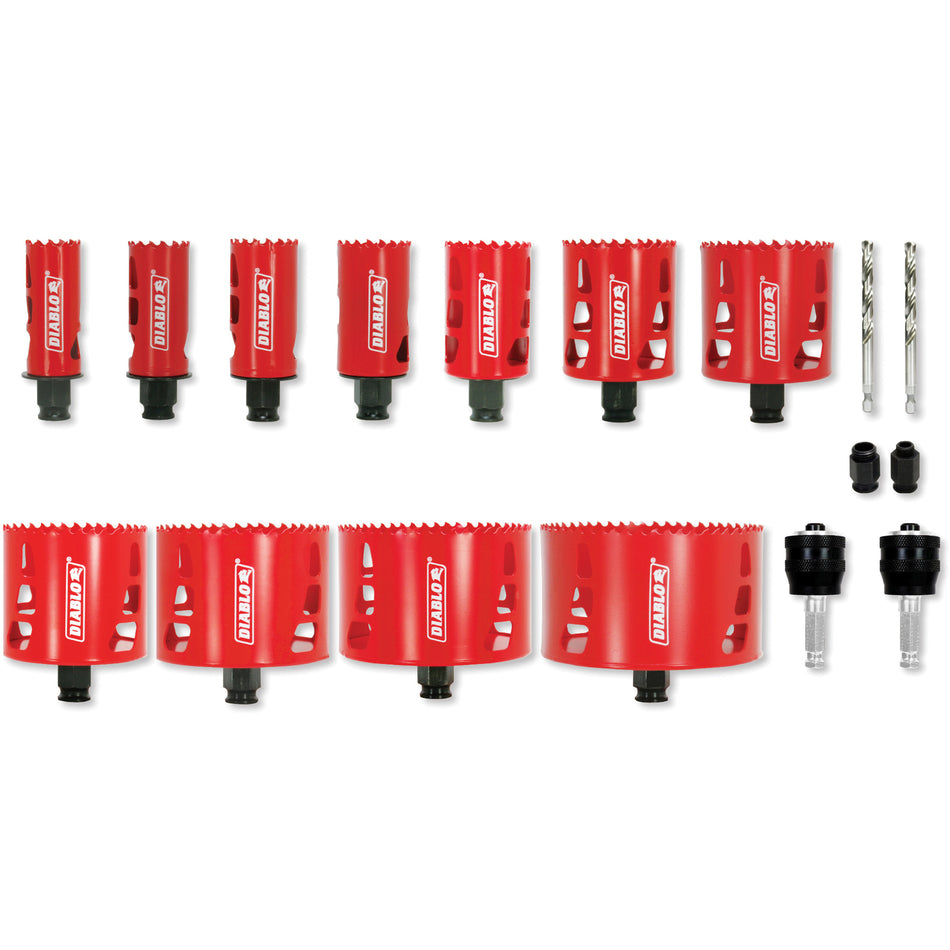 Plumber's Bi-Metal Hole Saw Set - UAU525