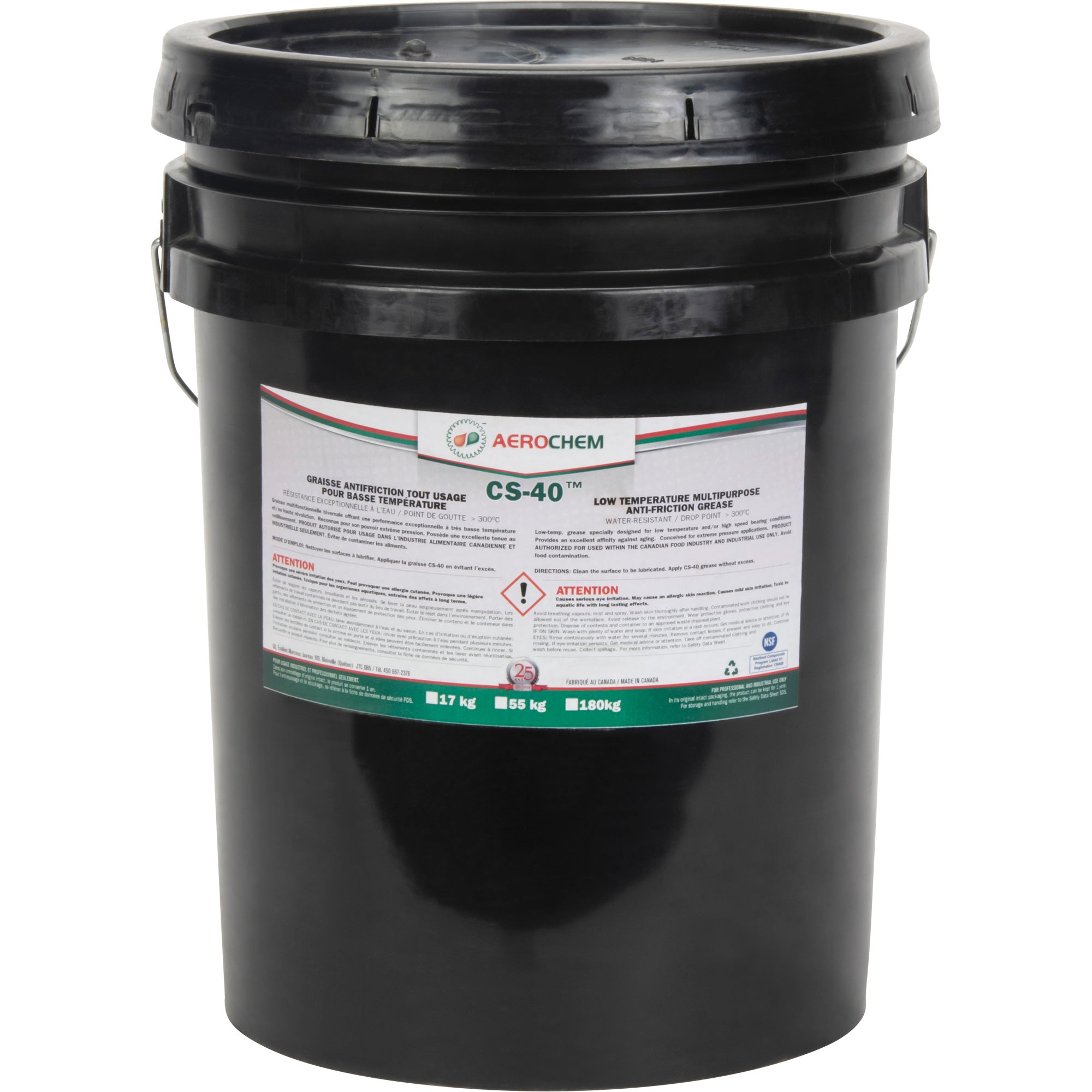 Aerochem CS-40 Low-Temperature Multi-Purpose Grease - UAV536