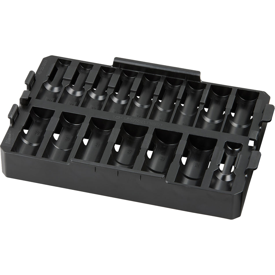 Packout™ Removable 16-Piece Organizer for Shockwave™ Impact Duty™ 1/2" Drive Sockets - UAV607
