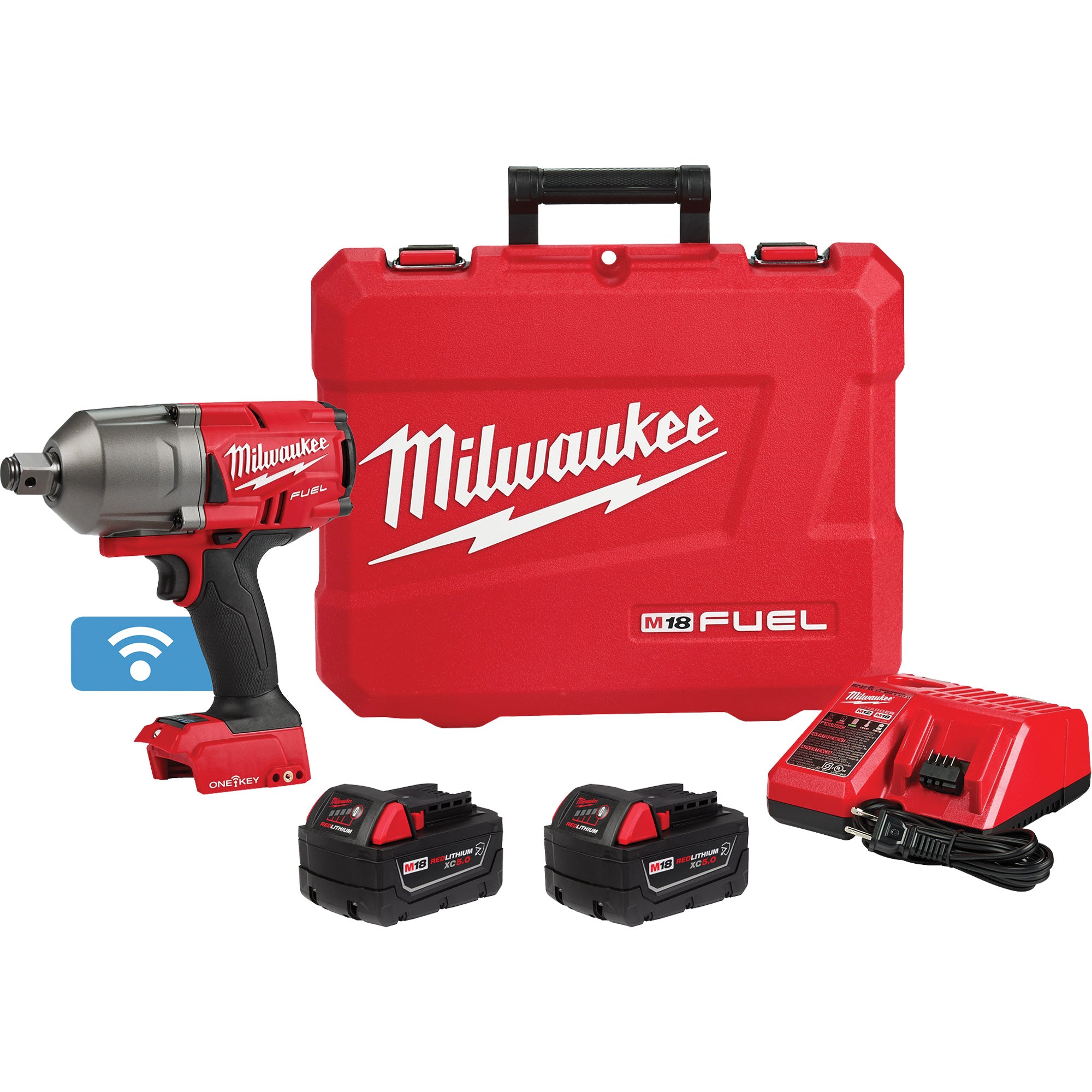 M18 Fuel™ High Torque Impact Wrench with One-Key™ & Friction Ring Kit - UAV738