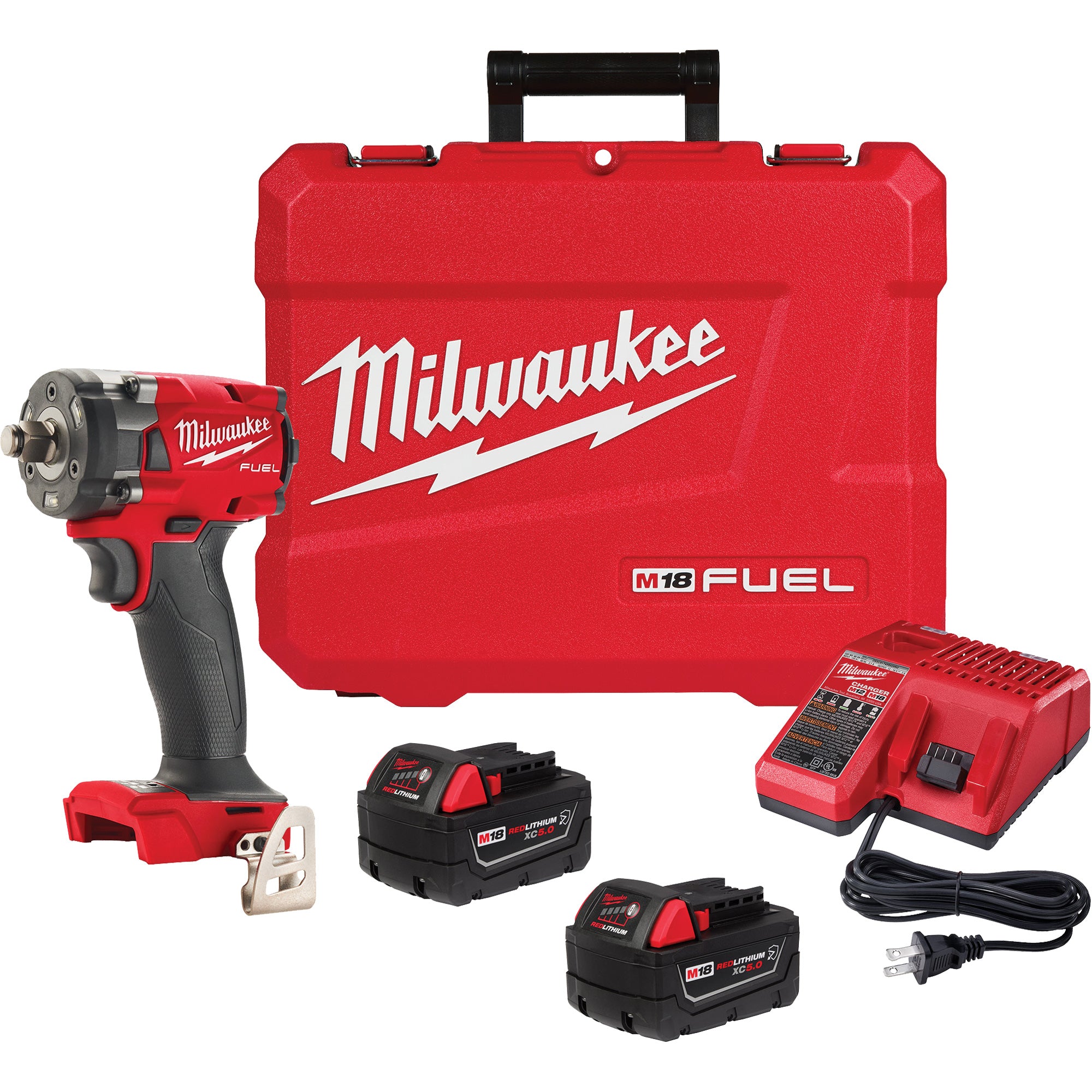 M18 Fuel™ Compact Impact Wrench with Friction Ring Kit - UAV745