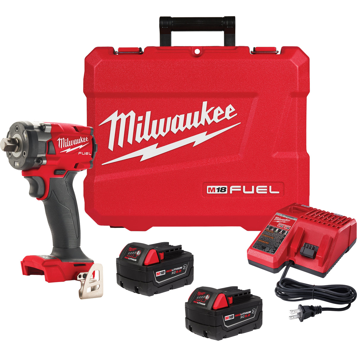 M18 Fuel™ Compact Impact Wrench with Pin Detent Kit - UAV813