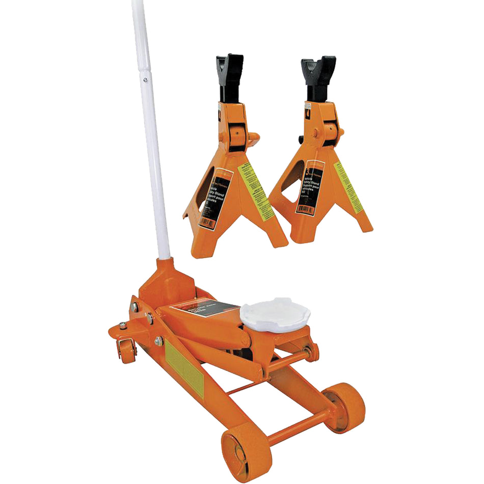 Service Jack with 3-Ton Vehicle Stands - UAV870
