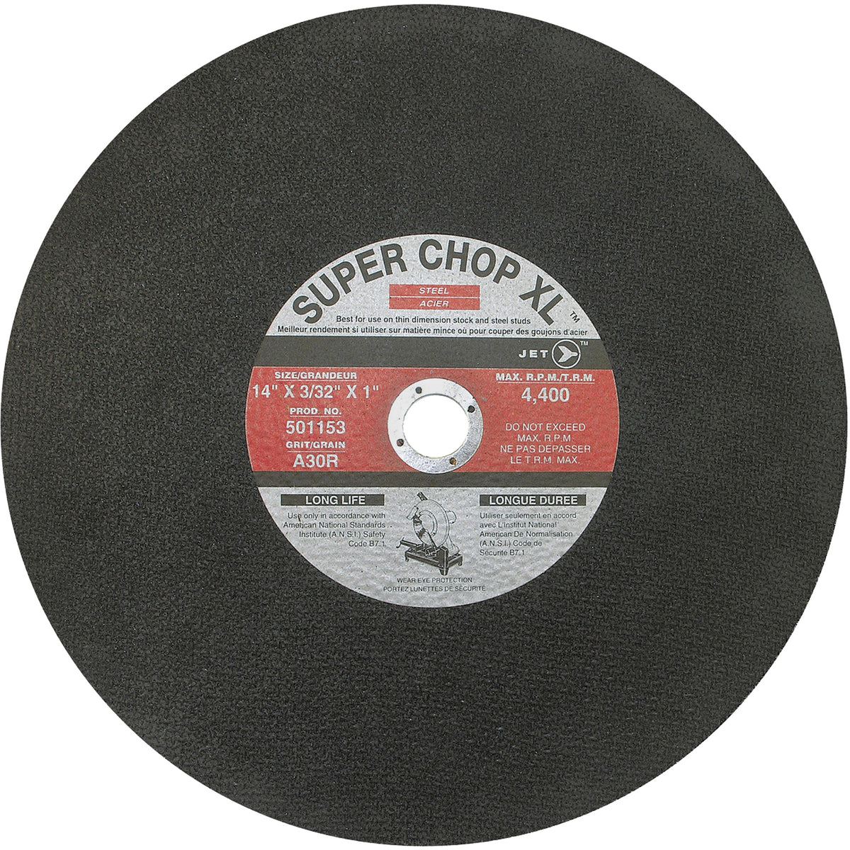 A30R Super Chop Stud-Cutting Cut-Off Wheel - UAV963