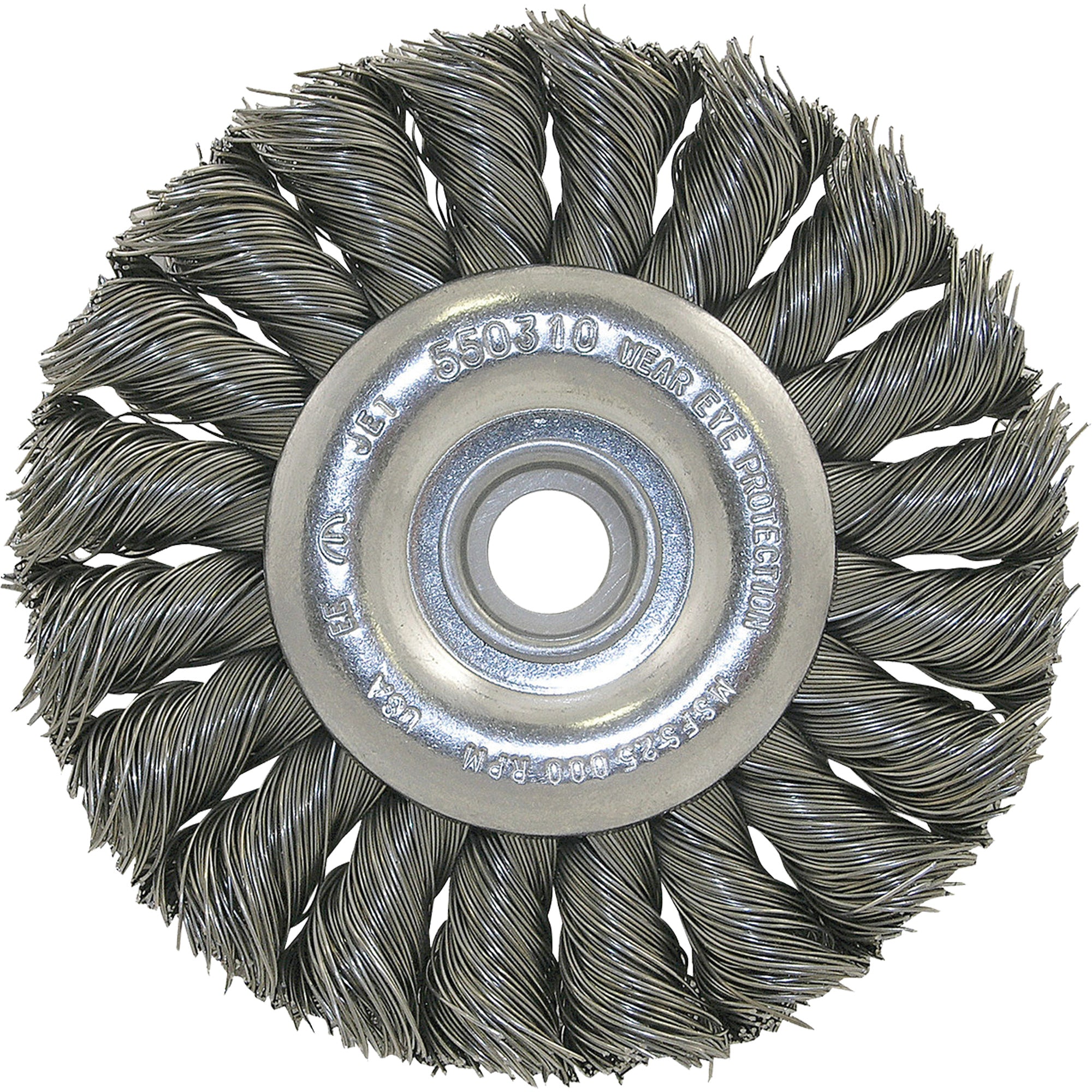 3K114 Unthreaded Knot Twisted Wire Wheel - UAV998
