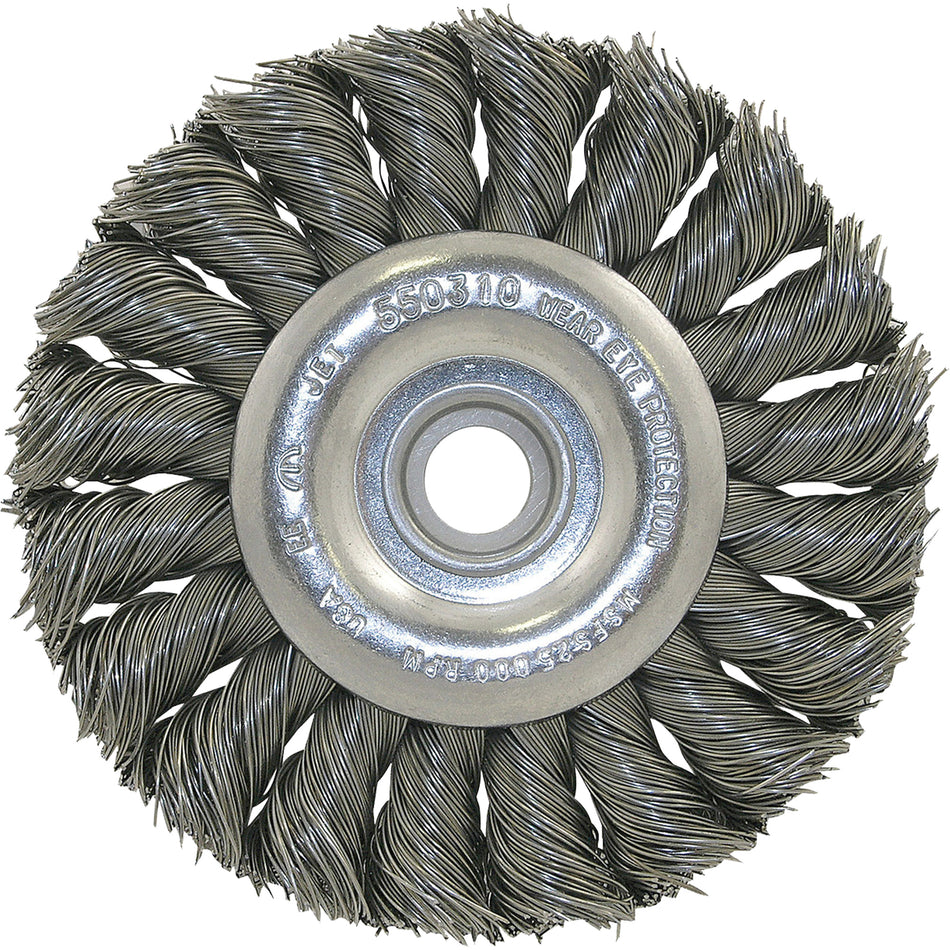 3K114 Unthreaded Knot Twisted Wire Wheel - UAV998