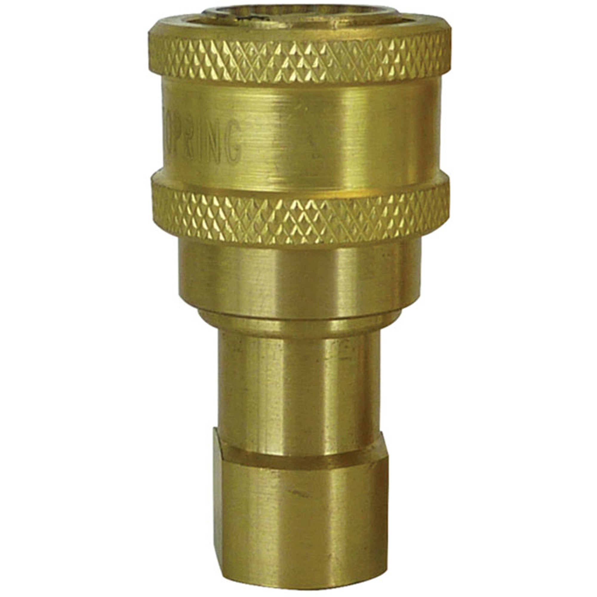 Hydraulic Quick Coupler - Brass Manual Coupler - UP282
